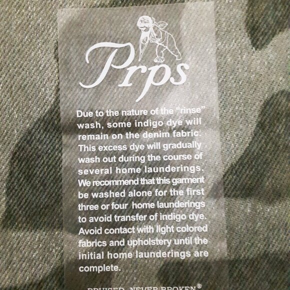 Men's Prps Fashion Jeans, Sz. 40 - Picture 5 of 6